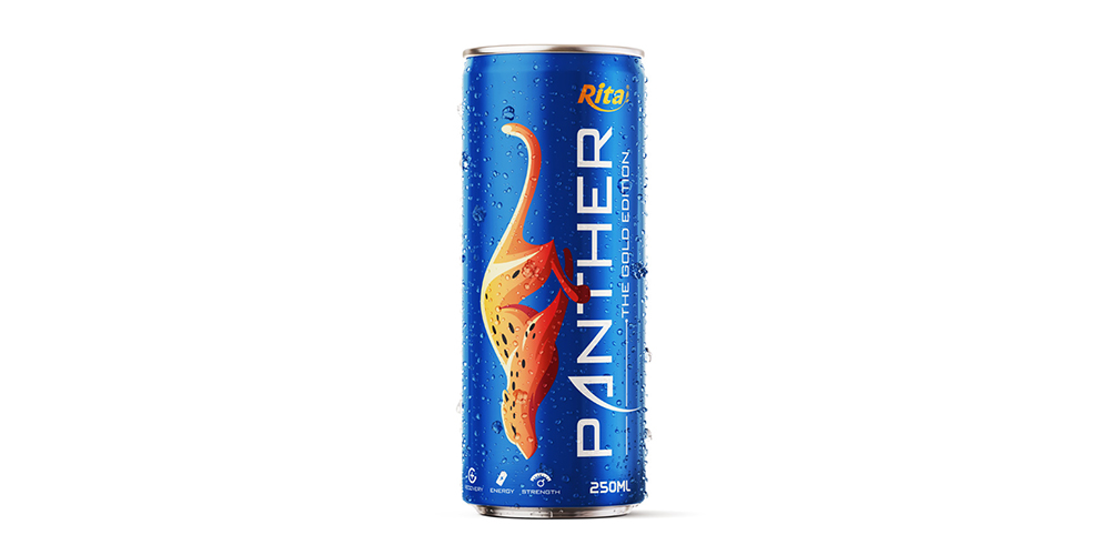 Panther Energy Drink 250ml Can- Blue